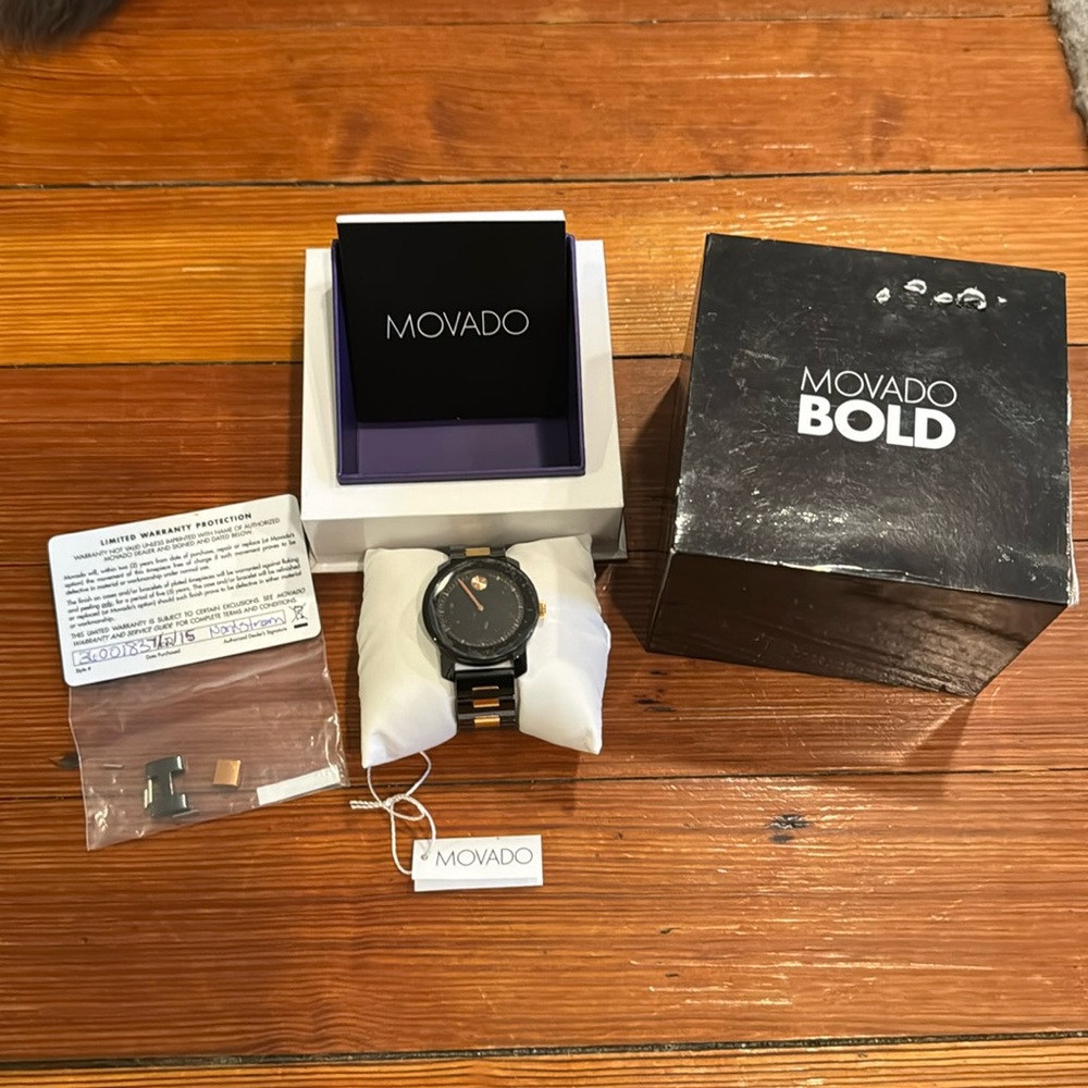 MOVADO BOLD WATCH